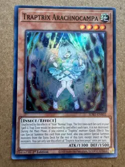Traptrix Arachnocampa SDBT-EN002 Structure Deck: Beware of Traptrix 1st Yugioh - Image 1