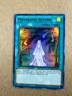 Mayakashi Return MAMA-EN019 Magnificent Mavens 1st Edition Yugioh NM - Image 1
