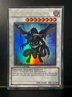 Yu-Gi-Oh! YuGiOh Dark End Dragon JUMP-EN044 Limited Edition Ultra Rare - Image 1