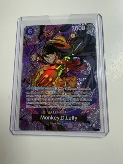 ST26-005 Monkey.D.Luffy SR SP Adventure on Kami’s Island One Piece TCG English - Image 2
