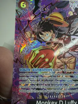 ST26-005 Monkey.D.Luffy SR SP Adventure on Kami’s Island One Piece TCG English - Image 5