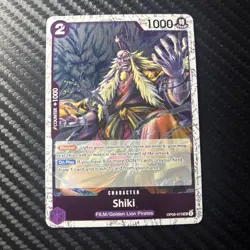 Shiki One Piece The Best vol. 2 #OP06-073 Pirate Foil Reprint - English - Image 1