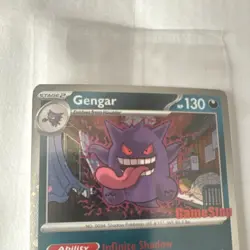 Pokemon Gengar GameStop Promo Holo Card 050/088 Mind Jack 2022 - Image 3