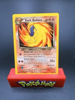 Dark Quilava 39/105 Neo Destiny Unlimited Vintage WOTC Pokemon Card NM - Image 1