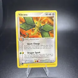 Vibrava Rare Vintage Card - ex Dragon 22/97 2003 NM Pokemon -g - Image 1