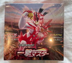 Pokemon Card Game Sword & Shield Single Strike Ichigeki Booster Box new SEALED - Image 1