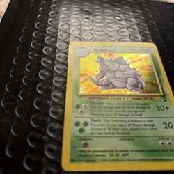 Nidoking Pokemon Card TCG Base Set 2 11/102 Holo Rare WOTC 1999 LP - Image 4