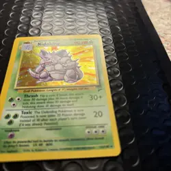 Nidoking Pokemon Card TCG Base Set 2 11/102 Holo Rare WOTC 1999 LP - Image 5