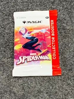 Magic The Gathering Marvel's Spider-Man Collector Booster Pack 15 Cards - Image 1