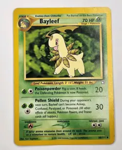 Bayleef 28/111 Neo Genesis Uncommon Pokemon Card - Image 1
