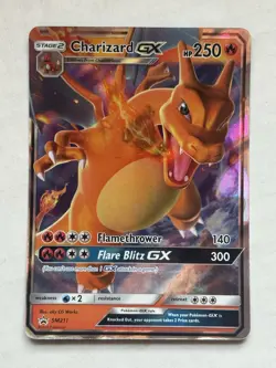 Charizard GX - SM211 - Pokemon Sun & Moon Promo Ultra Rare Card NM 8 - Image 1