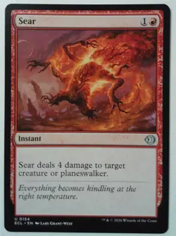 Sear *Uncommon* Magic MtG x1 Lorwyn Eclipsed - Image 1