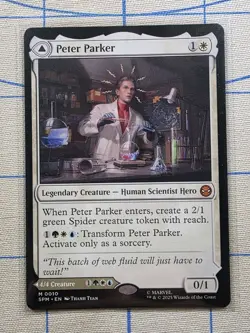 MTG Magic The Gathering - Peter Parker Amazing Spider-Man - SPM 0010 - Regular - Image 1