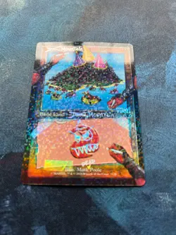 Magic The Gathering Deadpool Secret Lair Mountain Confetti Foil(Pool Party Foil) - Image 3