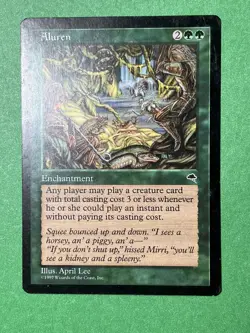 **Aluren** ~Tempest~ MTG: Magic the Gathering Light Play (LP) - Image 2