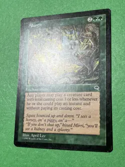 **Aluren** ~Tempest~ MTG: Magic the Gathering Light Play (LP) - Image 3