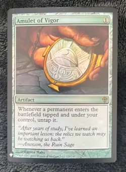 Amulet of Vigor The List Reprints Foil NM - Image 1