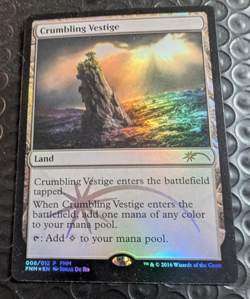 Crumbling Vestige FNM Promos Foil WOTC August 2016 - Image 1