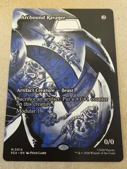 Arcbound Ravager - Regular (Borderless) Teenage Mutant Ninja Turtles - Mtg - Image 1