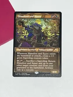 Wizards of the Coast Slimefoot and Squee Showcase Legendary Creature - Image 2