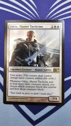Odric, Master Tactician Core Set 2013 (M13) Foil # 23 - Image 1
