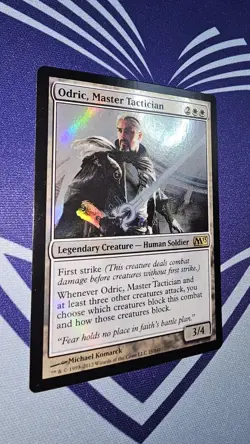 Odric, Master Tactician Core Set 2013 (M13) Foil # 23 - Image 2