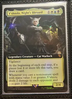 MTG Y'shtola, Night's Blessed Extended Art Foil Final Fantasy 191 - Image 1