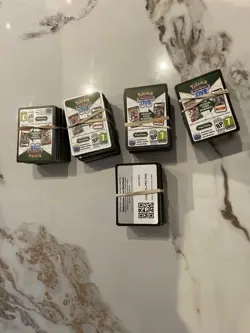 750 Pokemon TCG Code Cards Old + New - Image 1