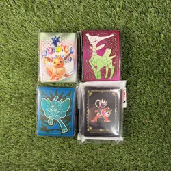 Pokemon TCG Sleeves Unopened Bulk Lot Of 4 NEW - Image 1