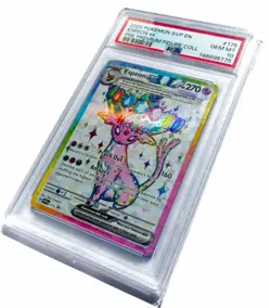 Pokemon Espeon EX Promo Full Art Holo Scarlet & Violet SVP175 270 HP - Image 2