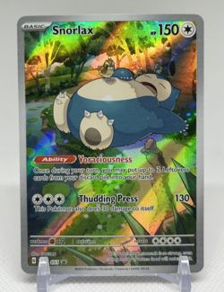 Pokemon Snorlax 051 Scarlet & Violet Promo Holo Near Mint - Image 1