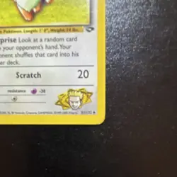 Pokemon TCG Lt. Surge's Eevee Gym Challenge 51/132 Regular 2000 Wizards 40 HP - Image 3