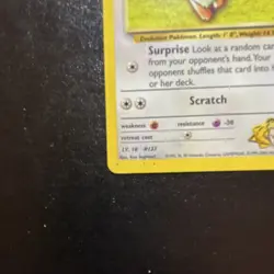 Pokemon TCG Lt. Surge's Eevee Gym Challenge 51/132 Regular 2000 Wizards 40 HP - Image 4