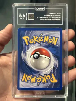 Pokemon Legendary Collection 2002 Dark Slowbro 8/110 Reverse Holo TAG 6.5 - Image 3