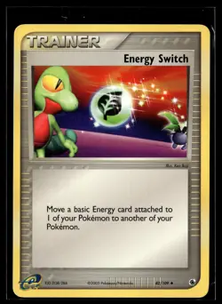 Pokemon TCG Ruby and Sapphire #82/109 Energy Switch VLP - Image 1