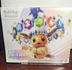 Pokemon Prismatic Evolutions ETB Elite Trainer Box Sealed New in Hand - Image 1