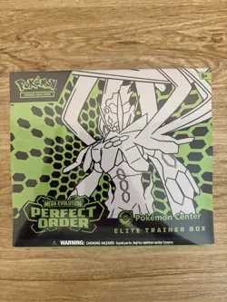 Perfect Order Pokemon Center Elite Trainer Box ETB Sealed New - Image 1