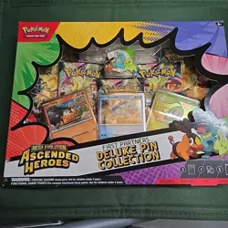 Pokemon TCG Ascended Heroes First Partners Deluxe Pin Collection Box BRAND NEW - Image 1