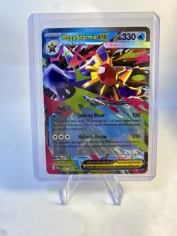 Pokemon TCG Mega Starmie EX Holo 021/088 Stage 1 Water 330 HP 2022 English - Image 1