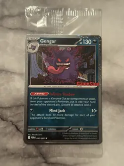 Gengar 050/088 Gamestop STAMPED - Perfect Order GAME STOP Stamped PROMO SEALED - Image 1