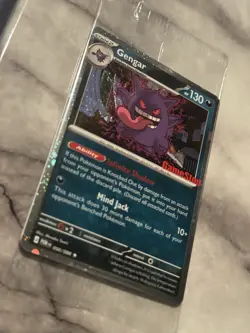 Gengar 050/088 Gamestop STAMPED - Perfect Order GAME STOP Stamped PROMO SEALED - Image 2