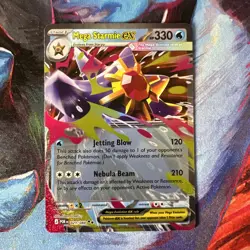 Mega Starmie Ex Perfect Order 021/088 English Mega Evolution Pokemon TCG - Image 1