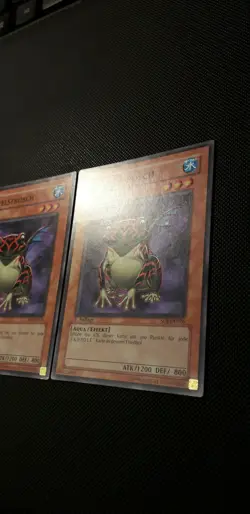 Yu-Gi-Oh! 2x Teufelsfrosch, SOI-DE026, Common, 1. Auflage, Deutsch, EX/GD - Image 3