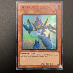 YuGiOh Genex Ally Solid HA04-EN005 Super Rare Unlimited NM - Image 1