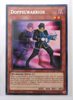 Yugioh Card Doppelwarrior MZMI-EN043 1st Edition Rare NM - Image 1