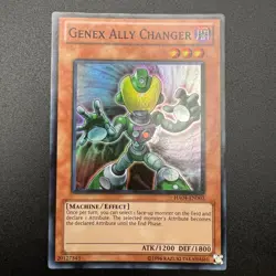 YuGiOh Genex Ally Changer HA04-EN003 Super Rare Unlimited NM - Image 1