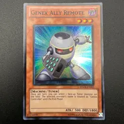 YuGiOh Genex Ally Remote HA04-EN001 Super Rare Unlimited NM - Image 1