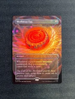 Mothman Egg (Mesmeric Orb) Foil R 2457 Fallout Rad Secret Lair SLD MTG NM+ - Image 1