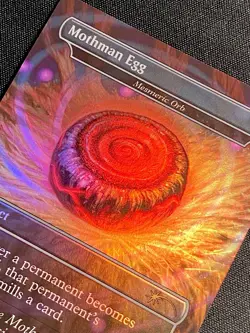 Mothman Egg (Mesmeric Orb) Foil R 2457 Fallout Rad Secret Lair SLD MTG NM+ - Image 4