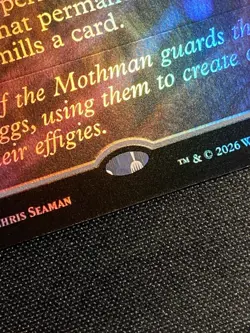 Mothman Egg (Mesmeric Orb) Foil R 2457 Fallout Rad Secret Lair SLD MTG NM+ - Image 5